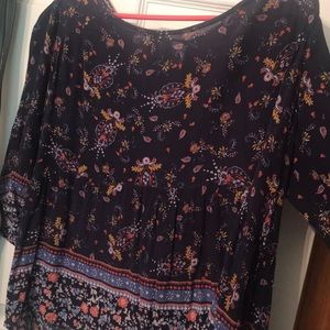 NWOT never worn. Boho blouse.